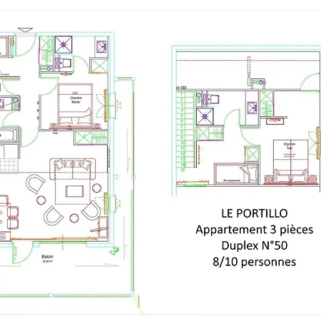 Le Portillo - Piscine - 3 Pieces Pour 10 Personnes Mae-4833